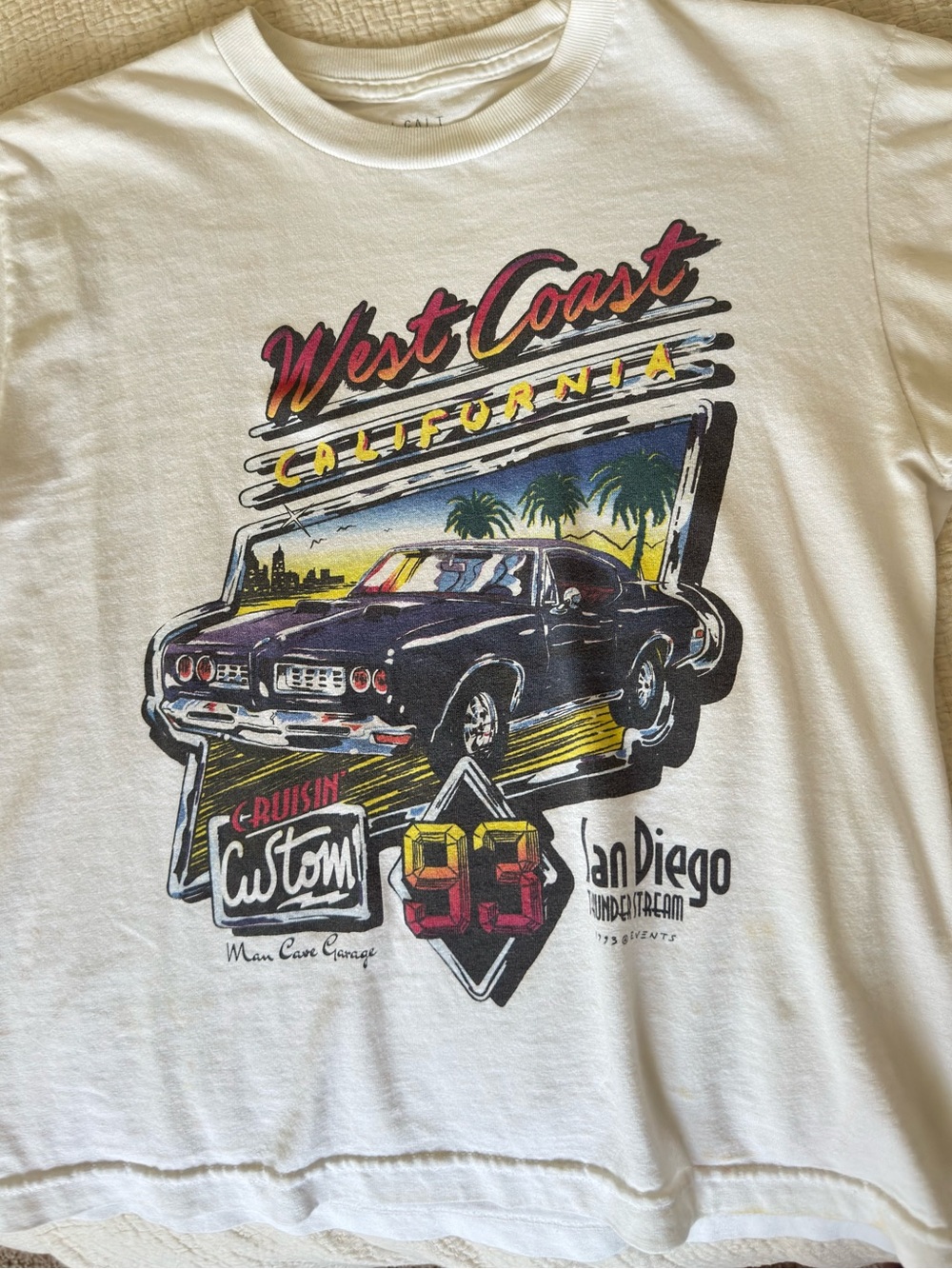 Brandy Melville/John Galt 'West Coast California' Graphic Tee